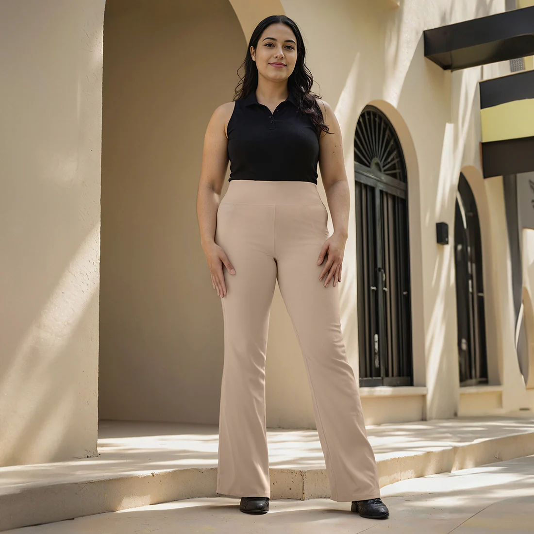 AM:PM Cotton Flare Pants Tall - Image 154
