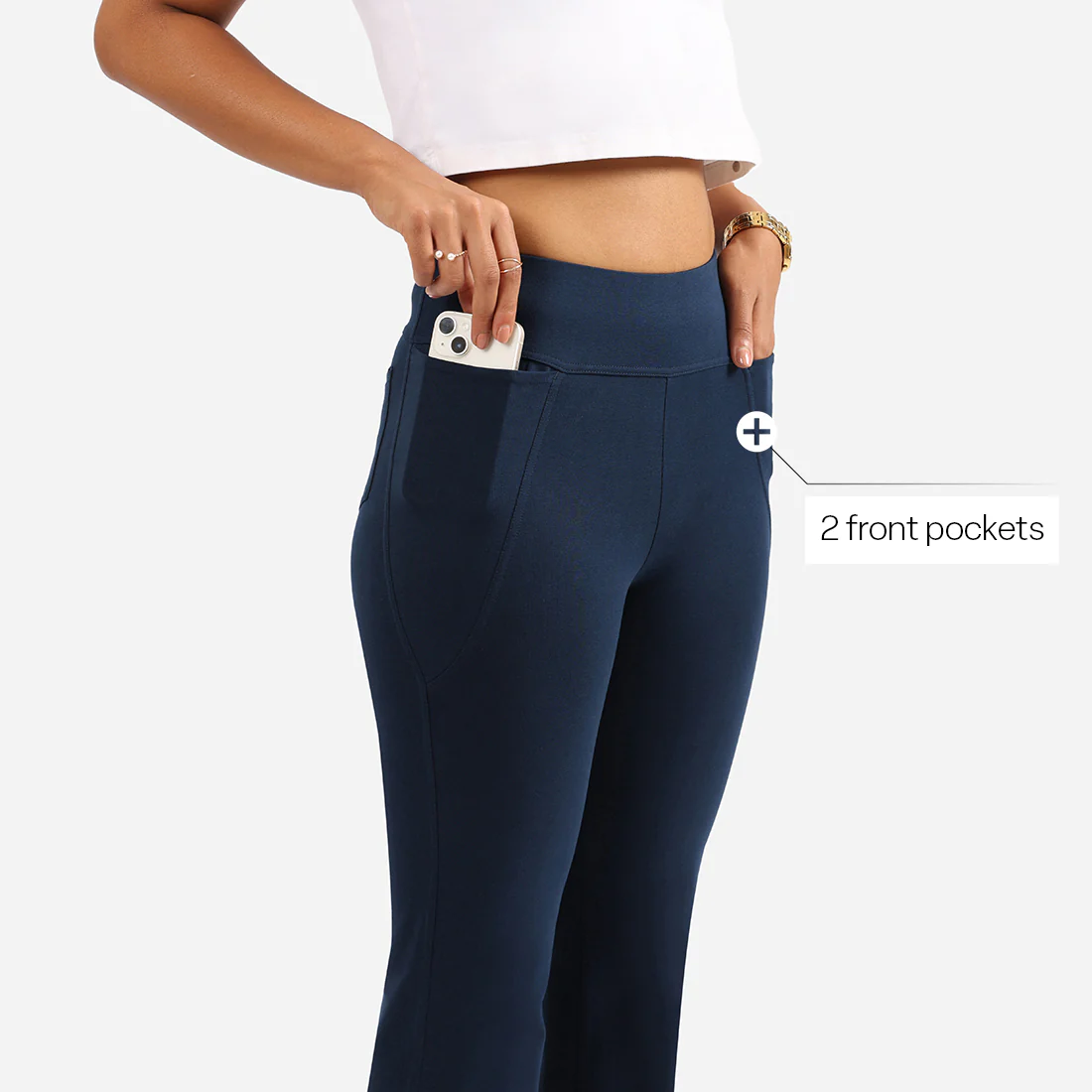 AM:PM Cotton Flare Pants - Image 19