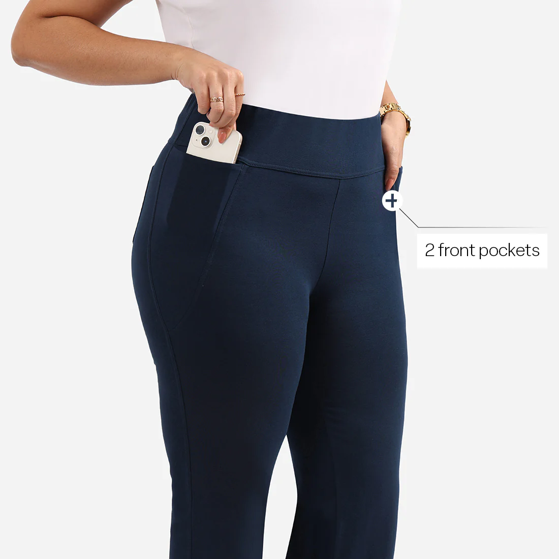 AM:PM Cotton Flare Pants - Image 22