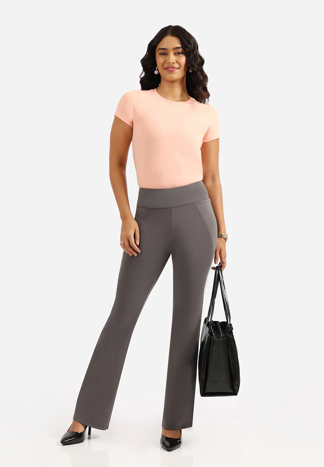 AM:PM Cotton Flare Pants - Image 31