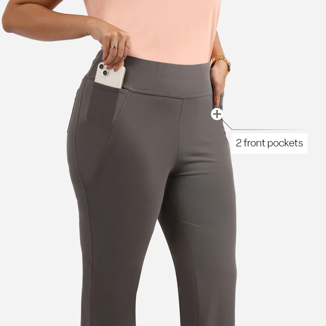 AM:PM Cotton Flare Pants - Image 45