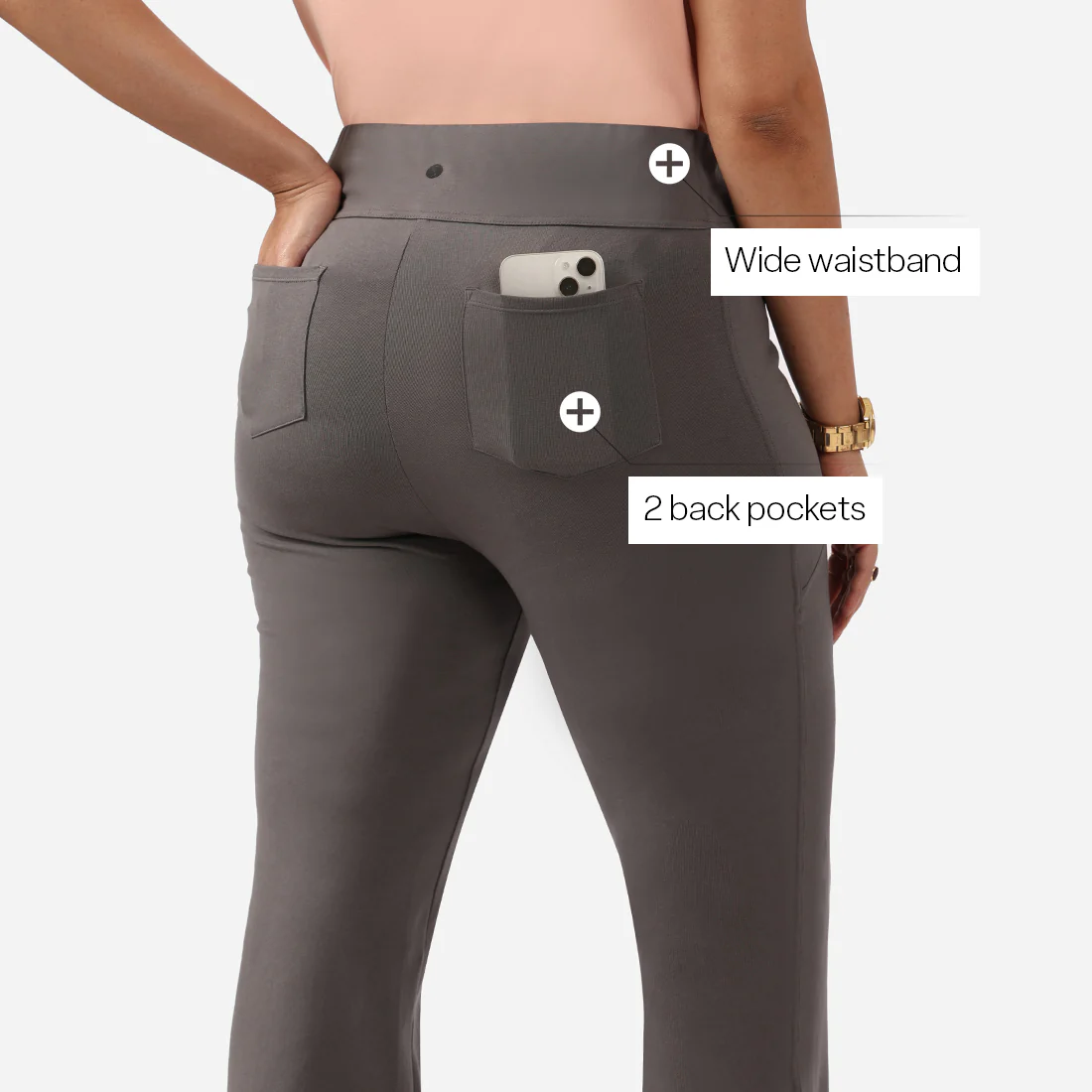 AM:PM Cotton Flare Pants - Image 46