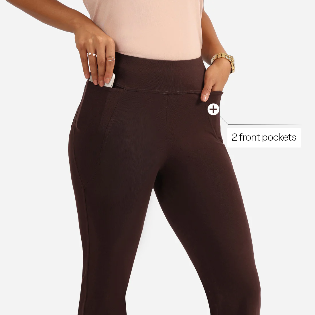 AM:PM Cotton Flare Pants - Image 53