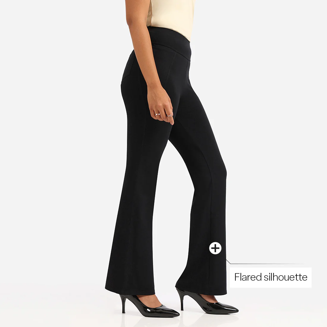 AM:PM Cotton Flare Pants - Image 7