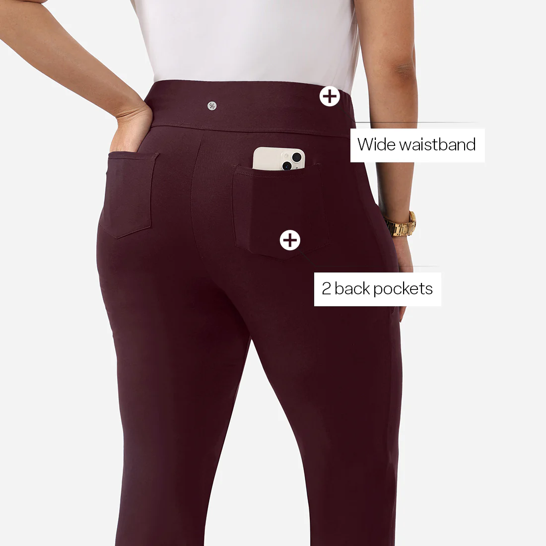 AM:PM Cotton Flare Pants - Image 74
