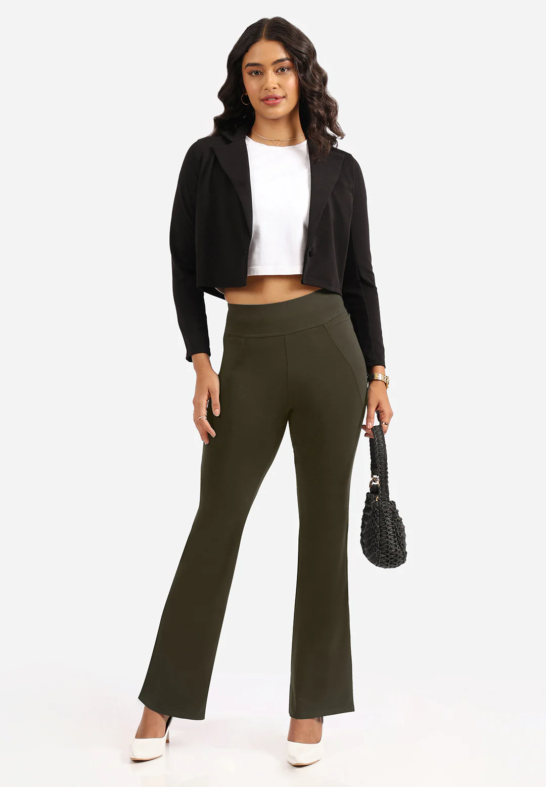 AM:PM Cotton Flare Pants - Image 76