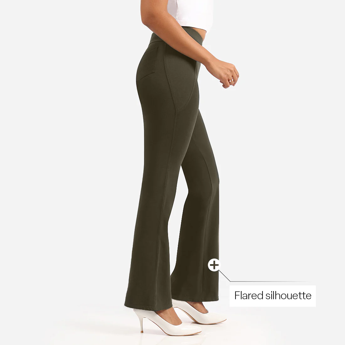 AM:PM Cotton Flare Pants - Image 79