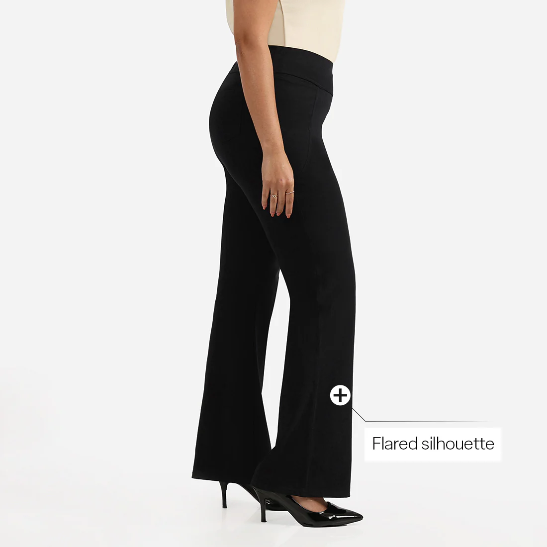 AM:PM Cotton Flare Pants - Image 8