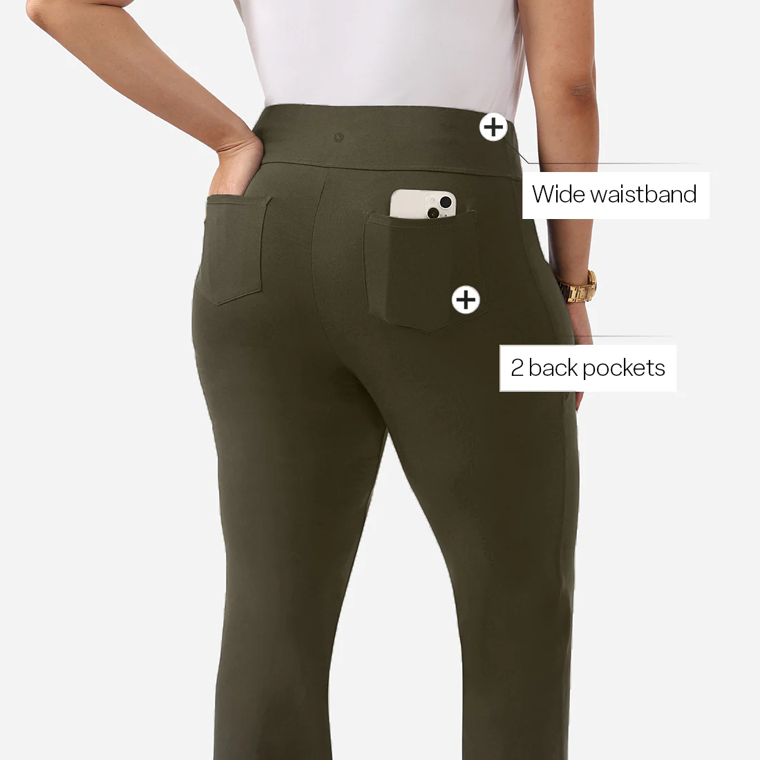 AM:PM Cotton Flare Pants - Image 84