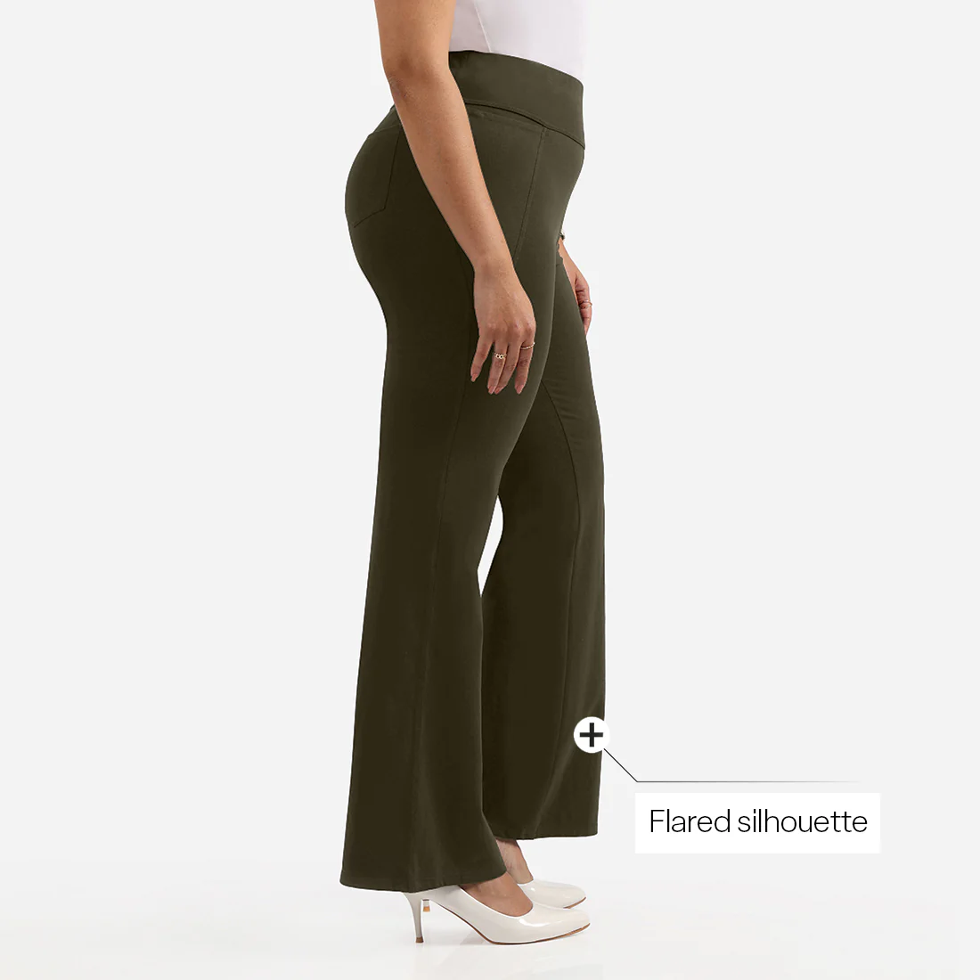 AM:PM Cotton Flare Pants - Image 87