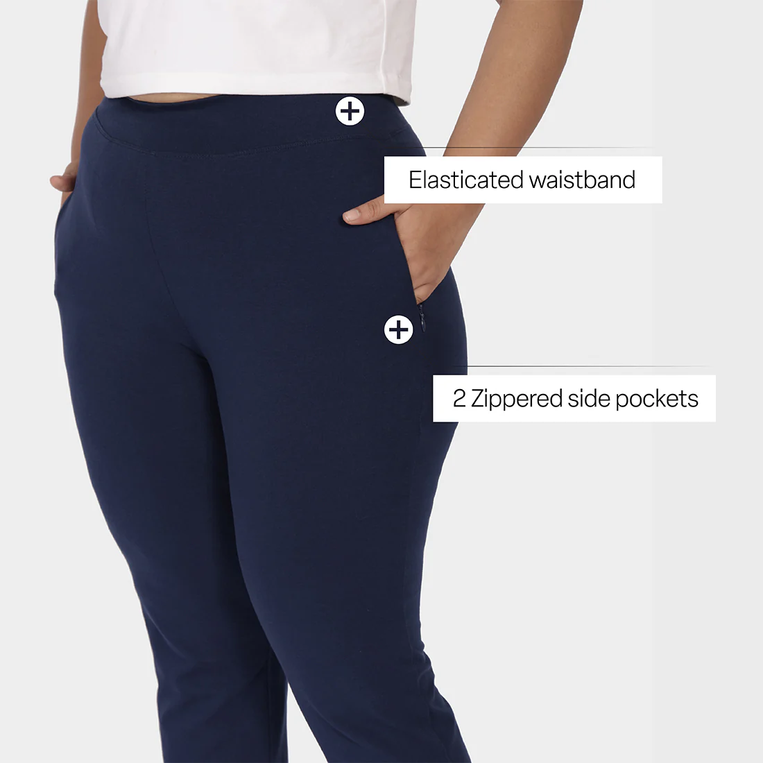 AM:PM Cotton Straight Pants - Image 105