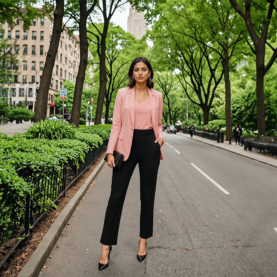 AM:PM Cotton Straight Pants - Image 111