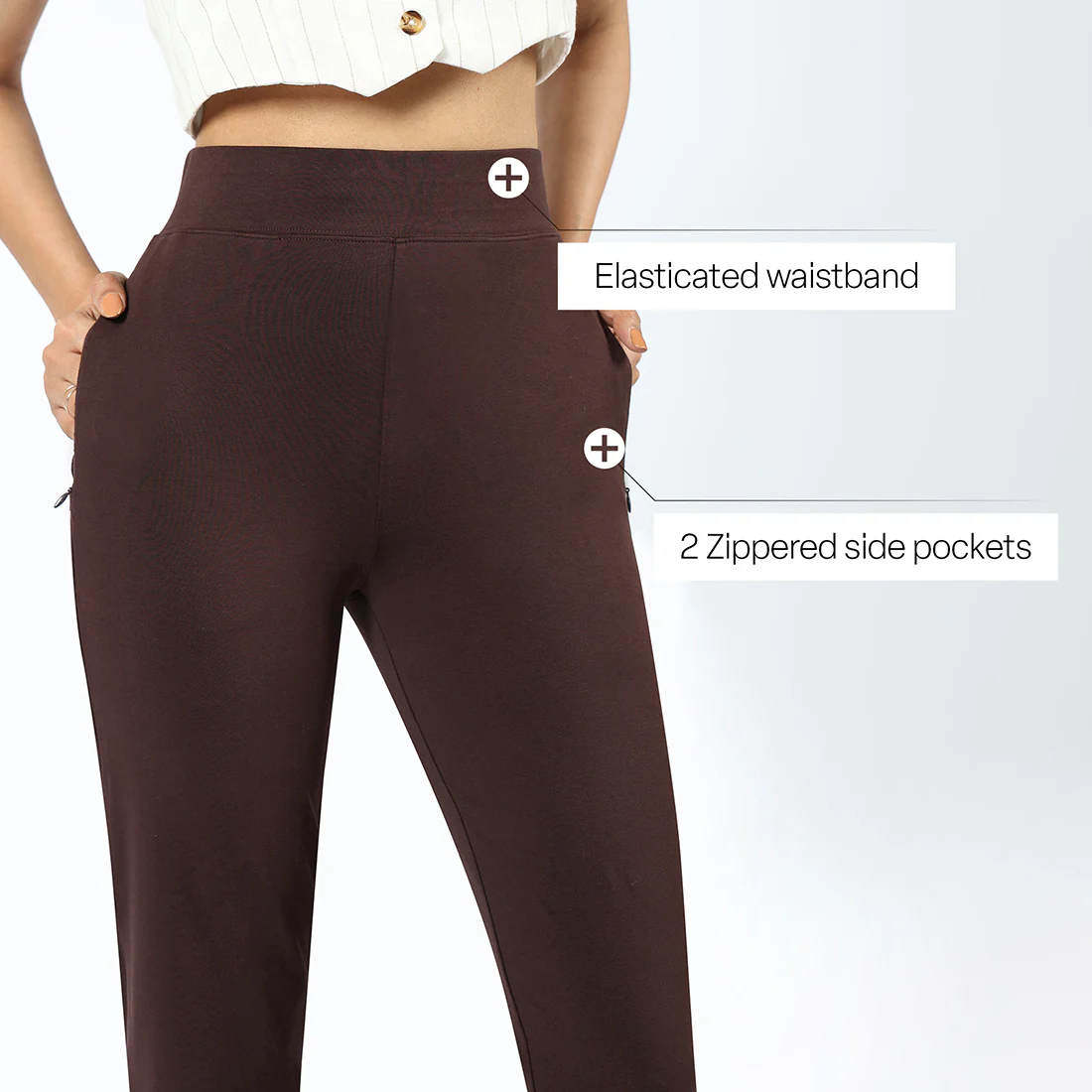 AM:PM Cotton Straight Pants - Image 120