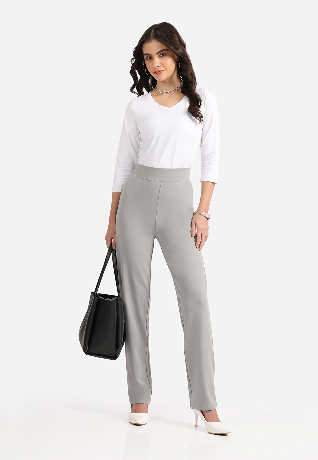 AM:PM Cotton Straight Pants - Image 131