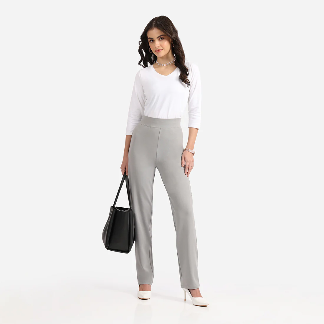 AM:PM Cotton Straight Pants - Image 137