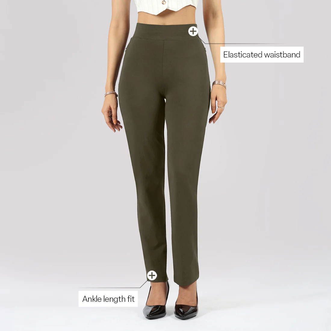 AM:PM Cotton Straight Pants Tall - Image 144