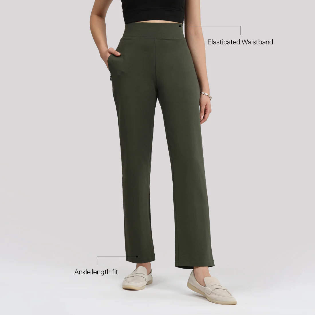 AM:PM Cotton Straight Pants Tall - Image 184