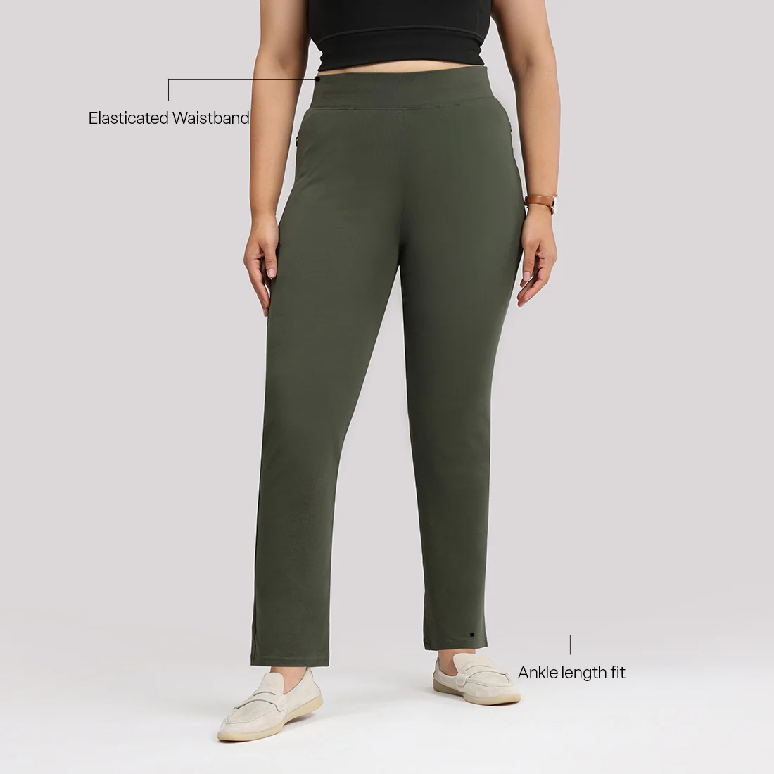 AM:PM Cotton Straight Pants Tall - Image 192