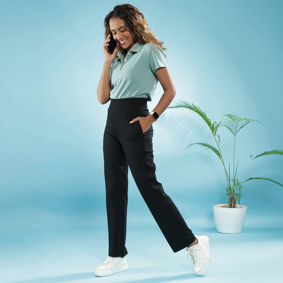 AM:PM Cotton Straight Pants - Image 53