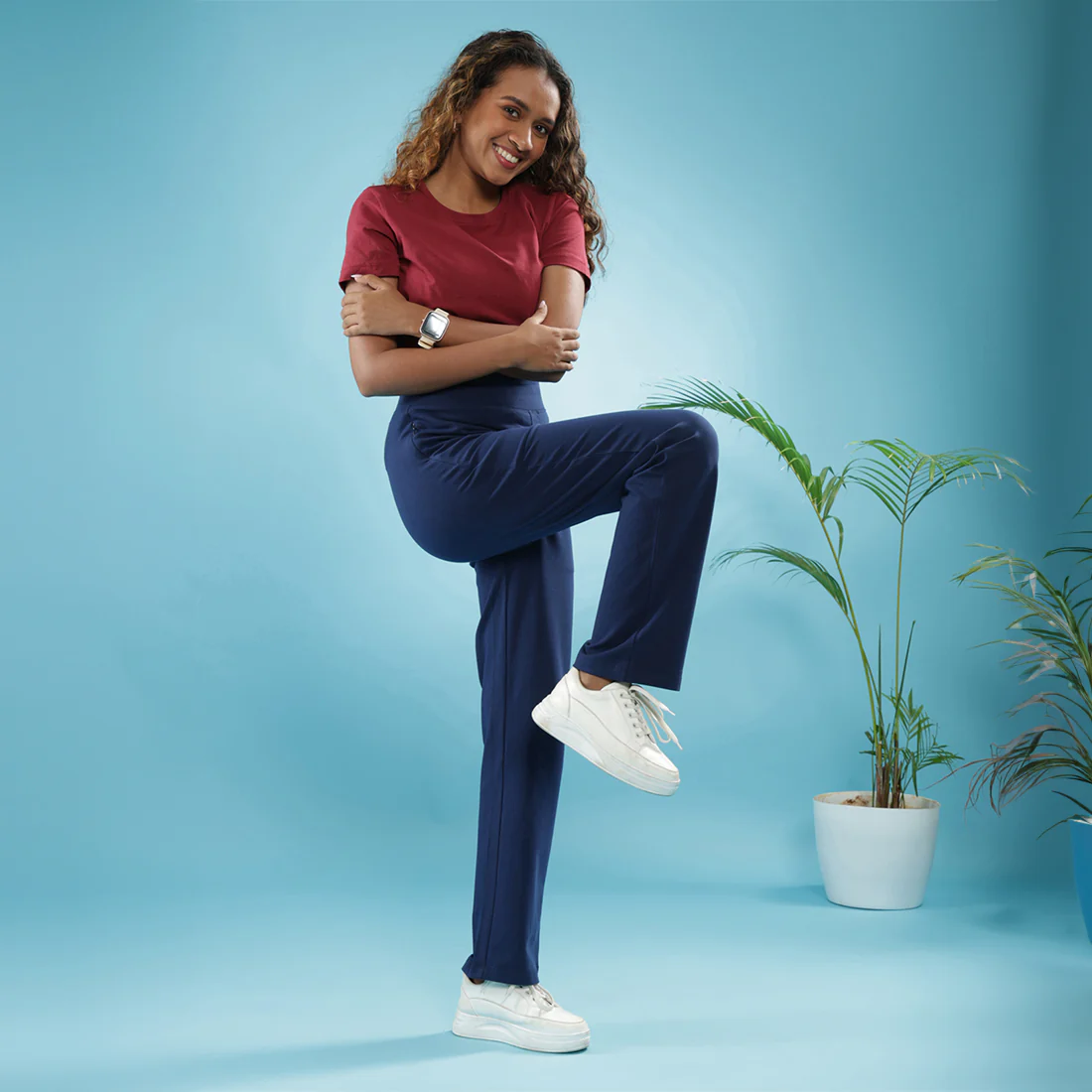 AM:PM Cotton Straight Pants - Image 54