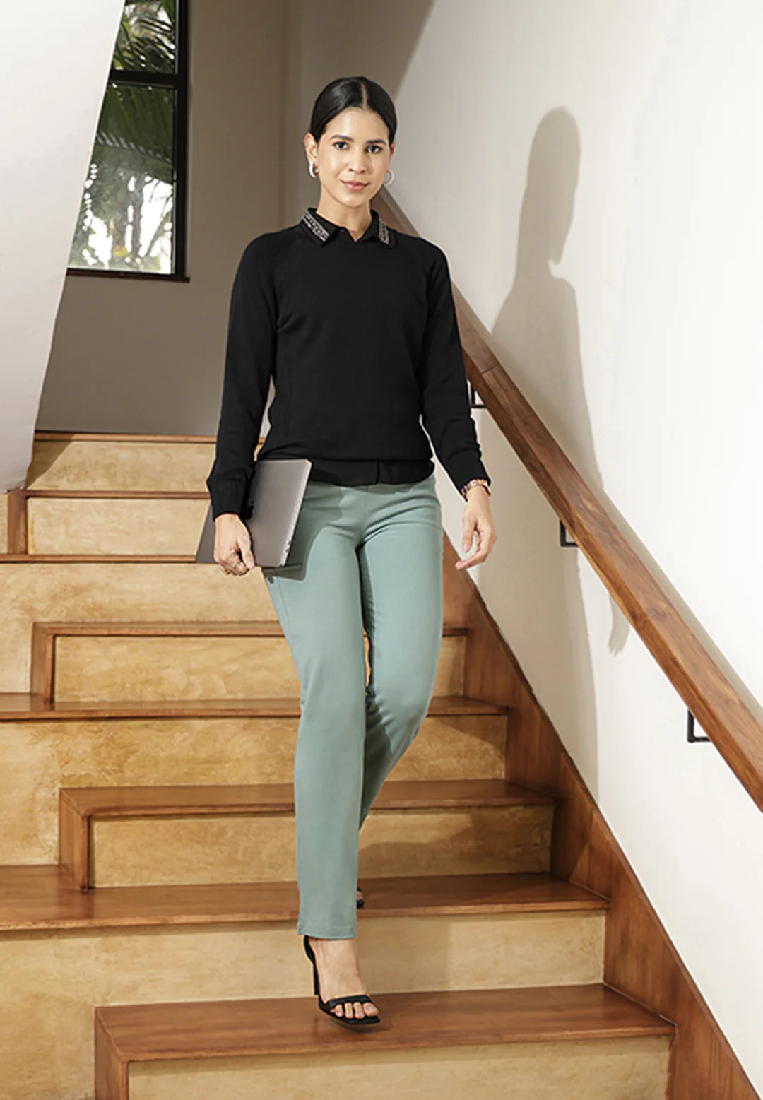 AM:PM Cotton Straight Pants - Image 57