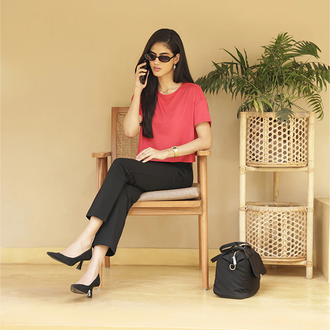 AM:PM Cotton Straight Pants - Image 72