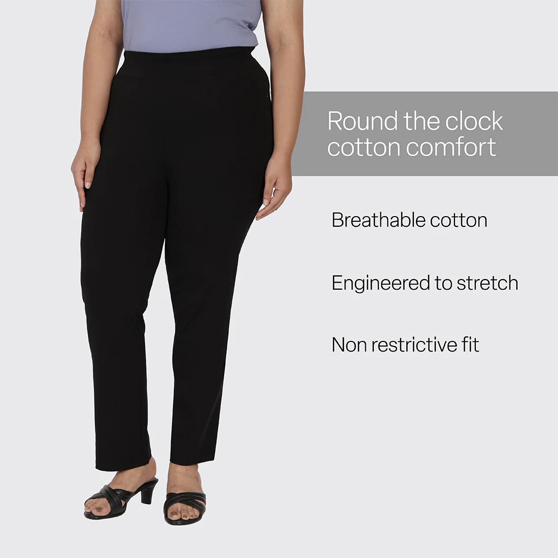 AM:PM Cotton Straight Pants - Image 74