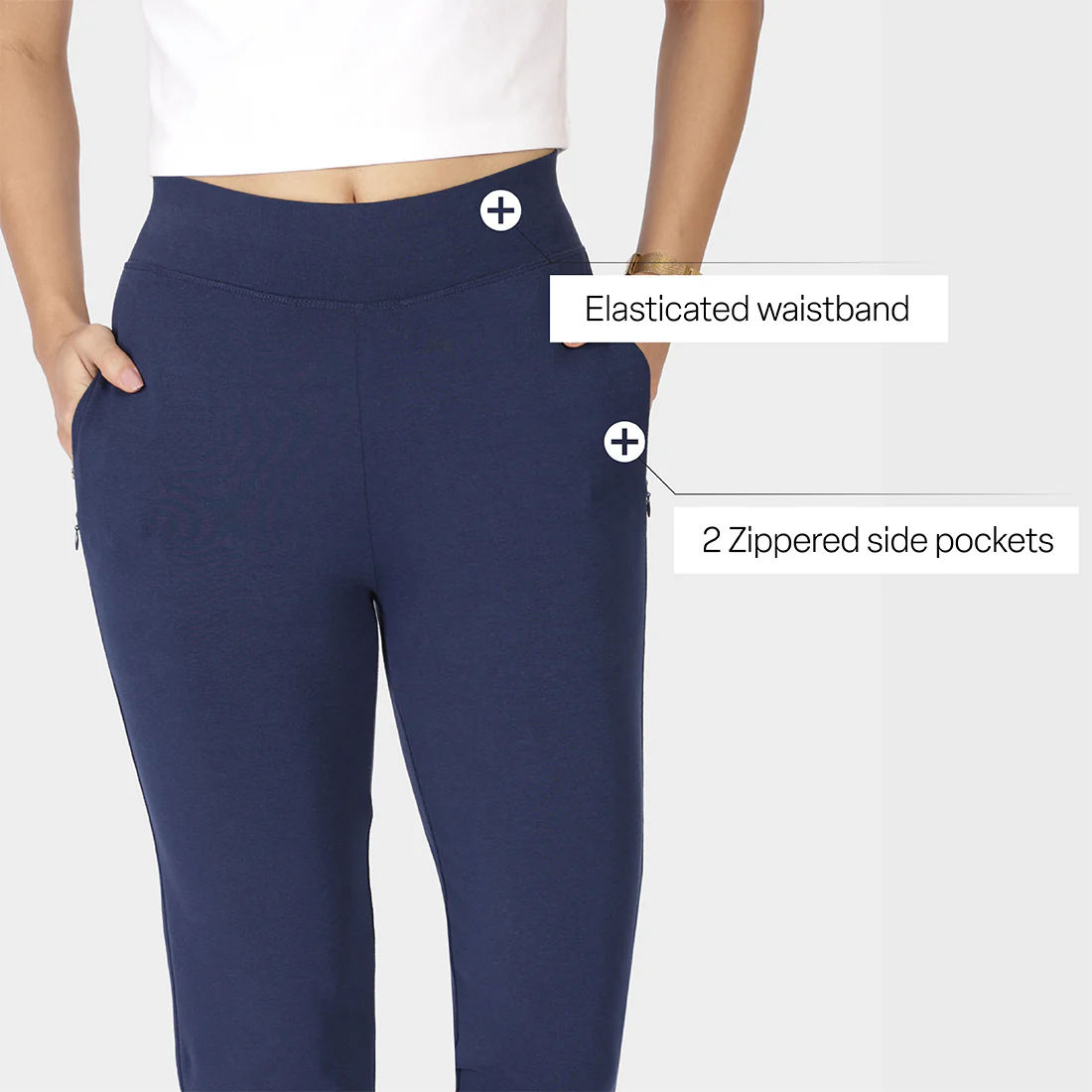AM:PM Cotton Straight Pants - Image 100