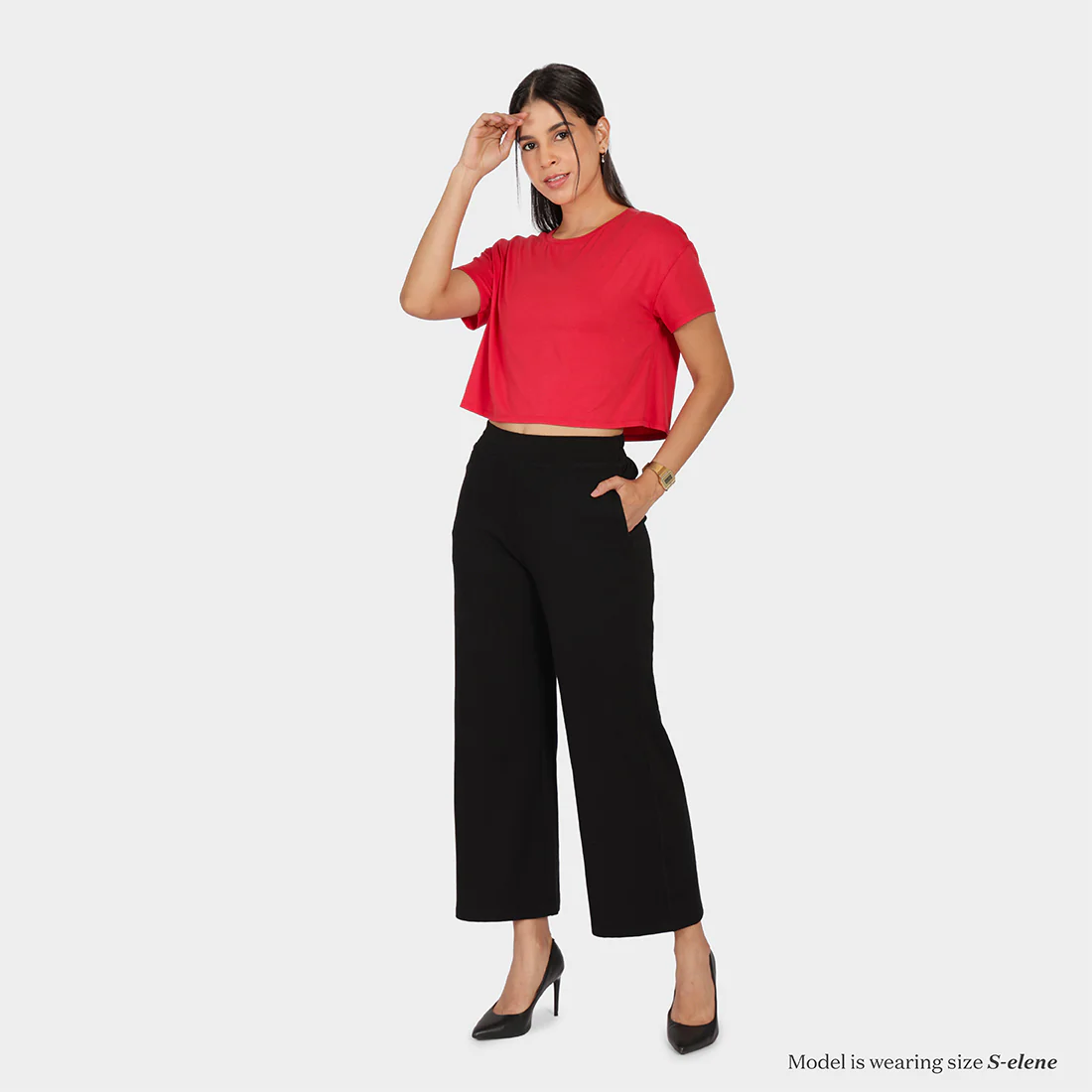 AM:PM Cotton Wide Legged Pants - Image 115