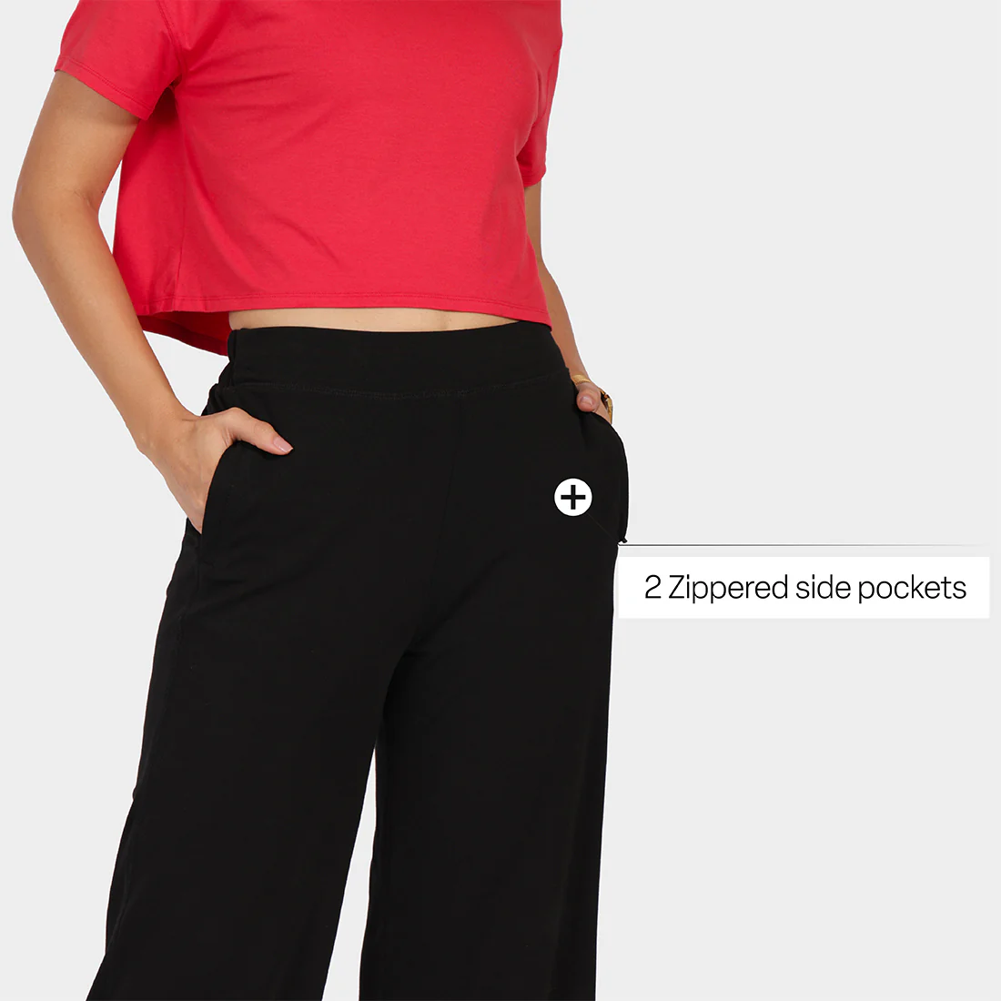AM:PM Cotton Wide Legged Pants - Image 118