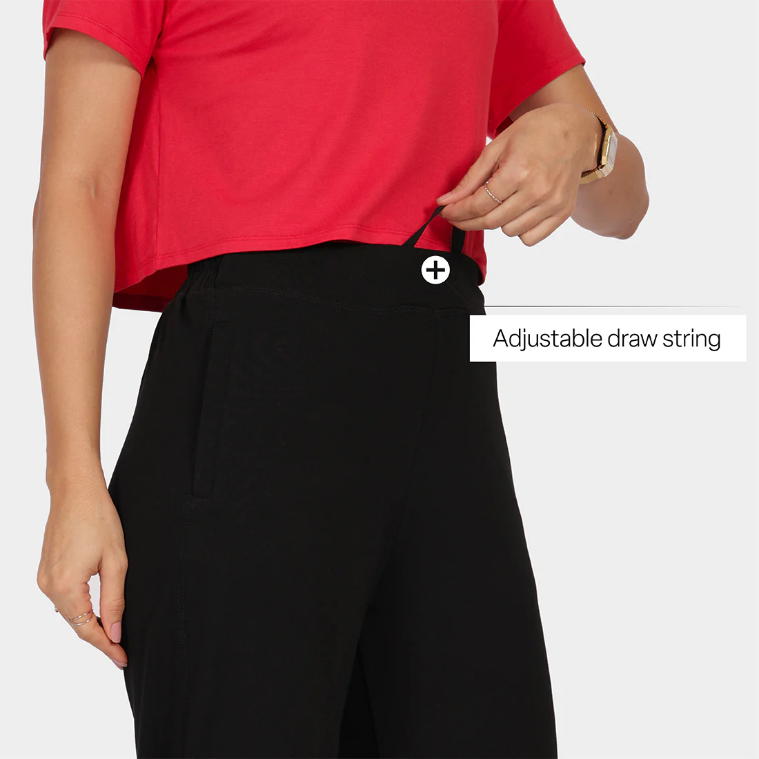 AM:PM Cotton Wide Legged Pants - Image 122