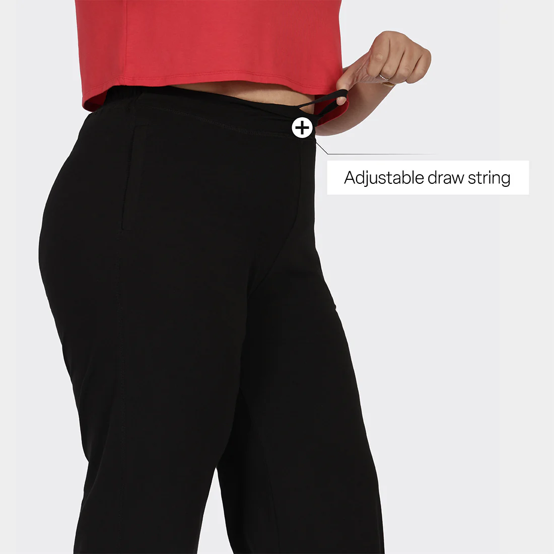AM:PM Cotton Wide Legged Pants - Image 130