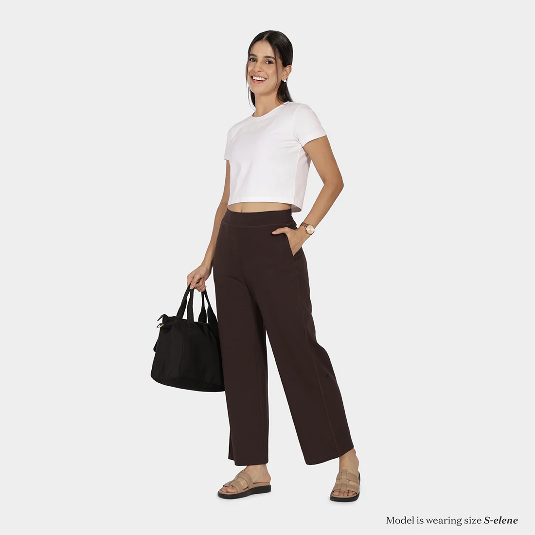 AM:PM Cotton Wide Legged Pants - Image 133