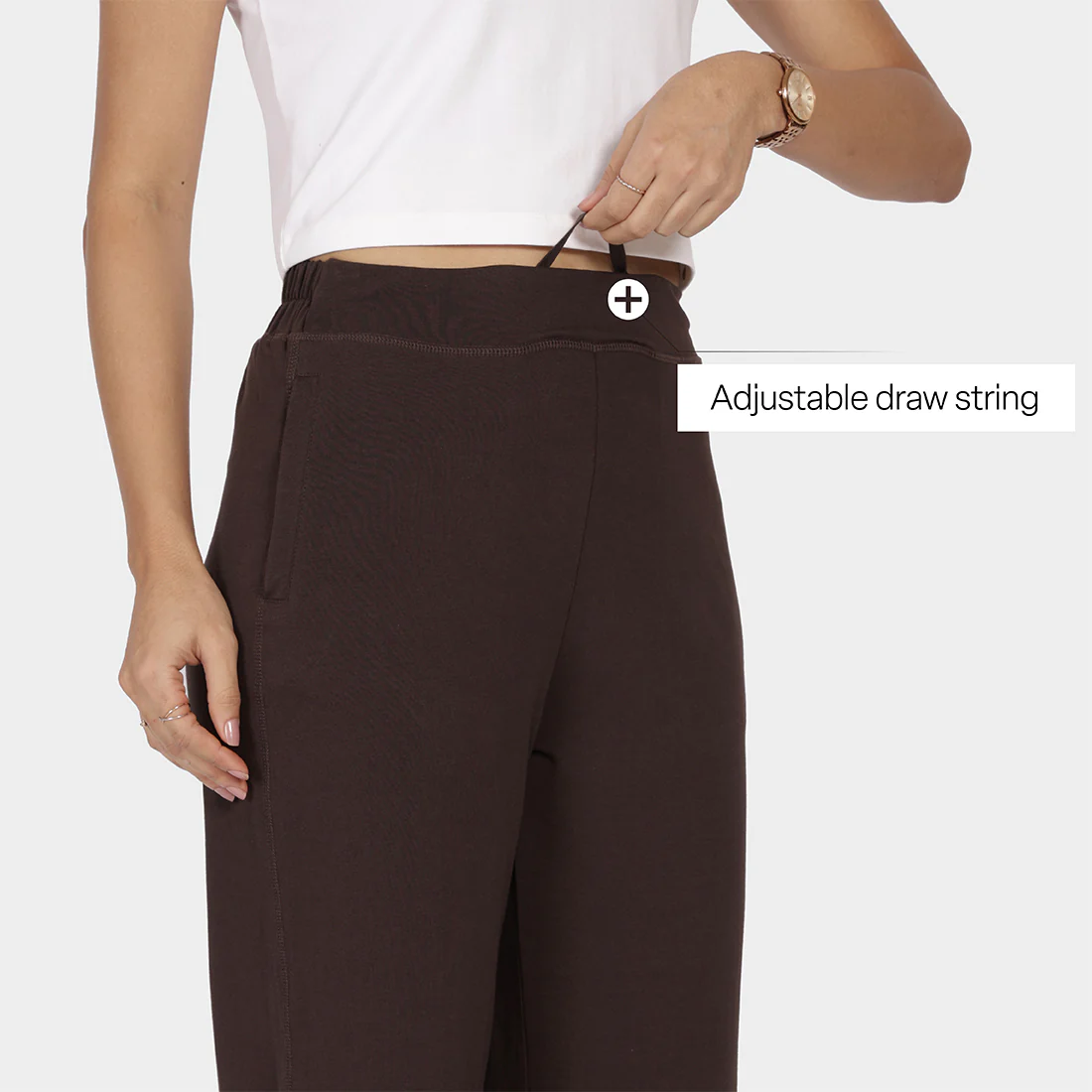 AM:PM Cotton Wide Legged Pants - Image 135