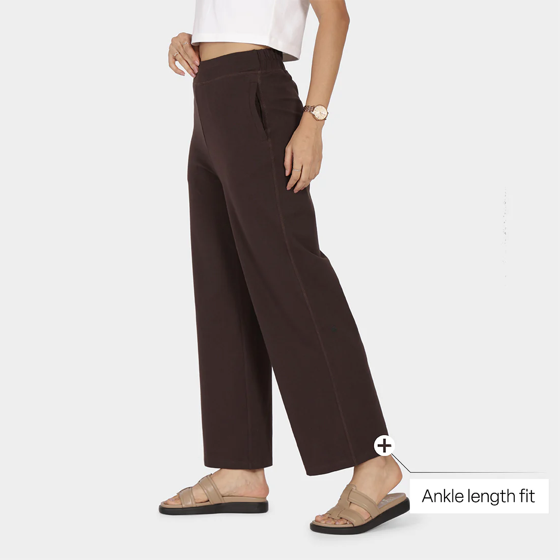 AM:PM Cotton Wide Legged Pants - Image 138