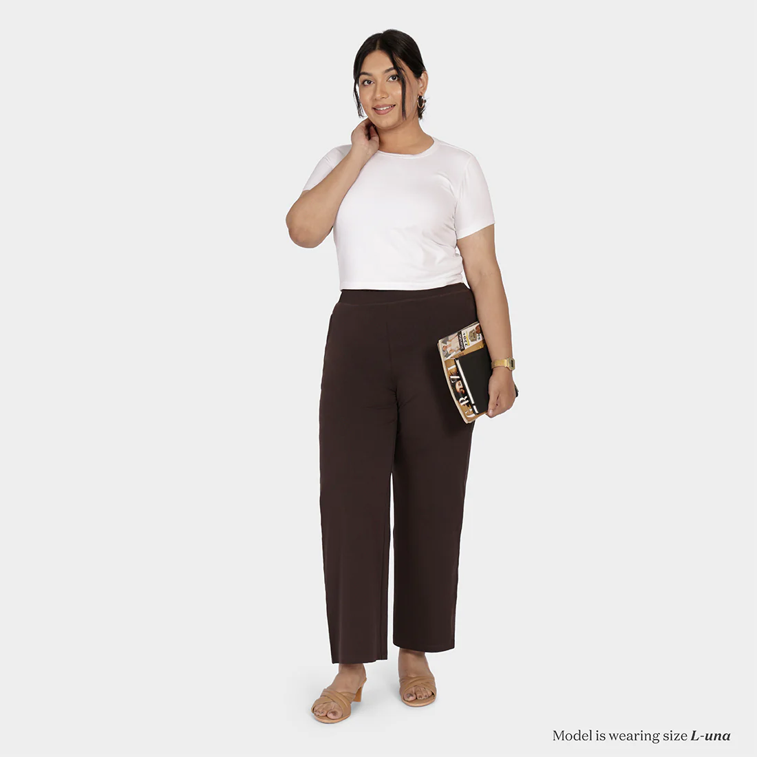 AM:PM Cotton Wide Legged Pants - Image 141