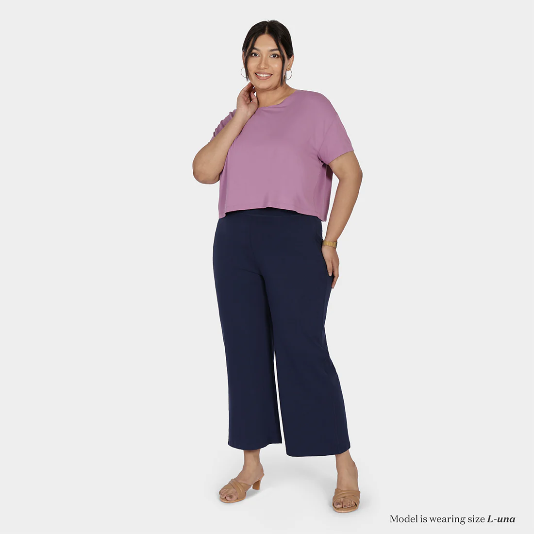 AM:PM Cotton Wide Legged Pants - Image 158