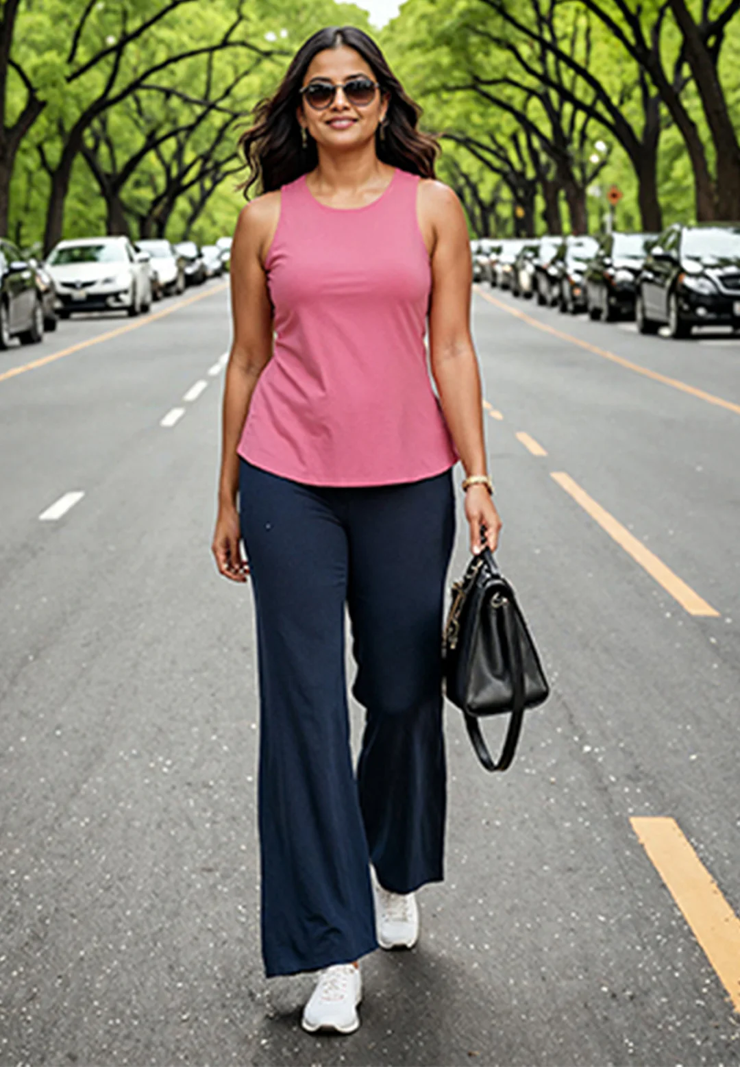 AM:PM Cotton Wide Legged Pants - Image 163