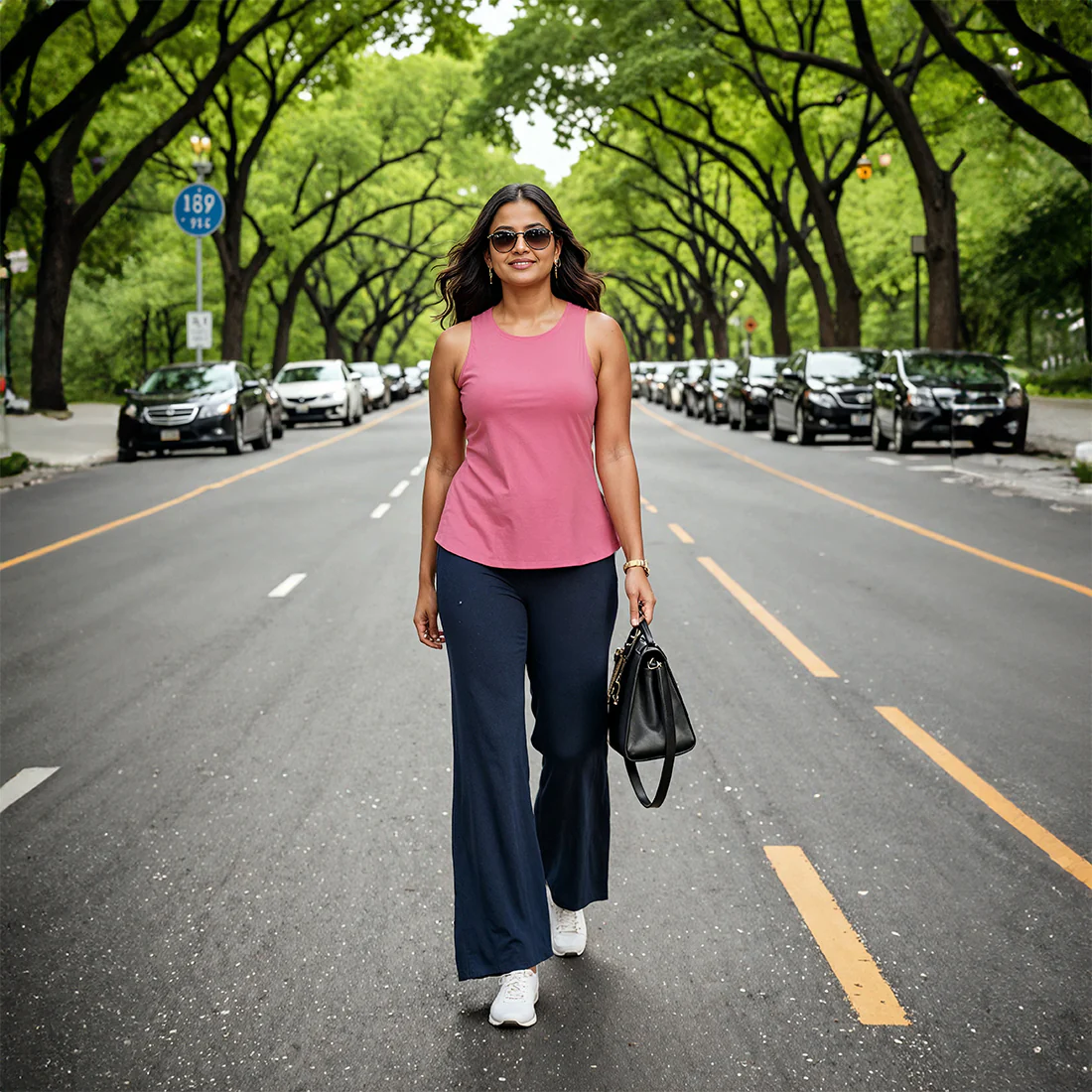 AM:PM Cotton Wide Legged Pants - Image 164