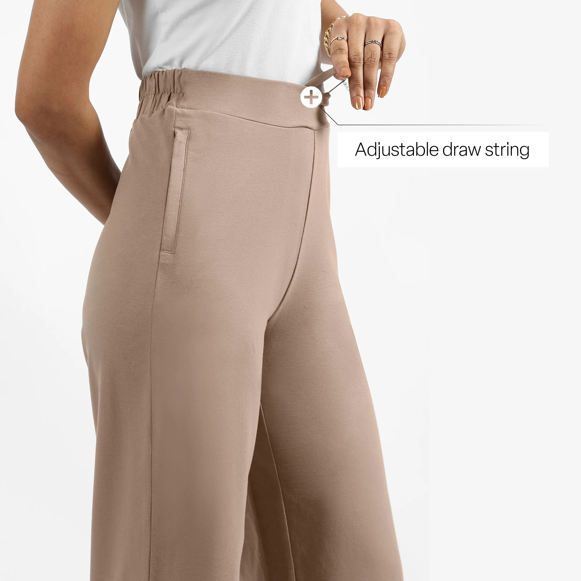 AM:PM Cotton Wide Legged Pants - Image 166