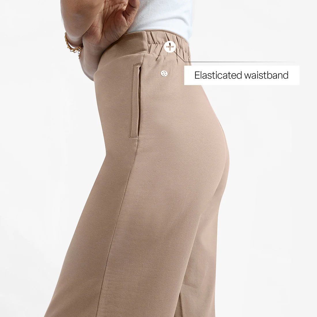AM:PM Cotton Wide Legged Pants - Image 167