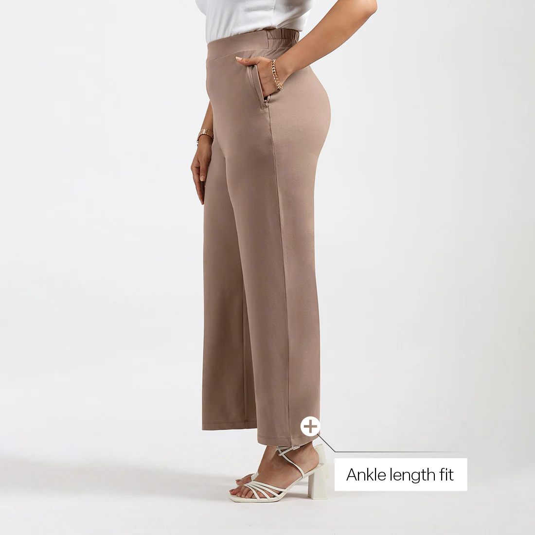AM:PM Cotton Wide Legged Pants - Image 176