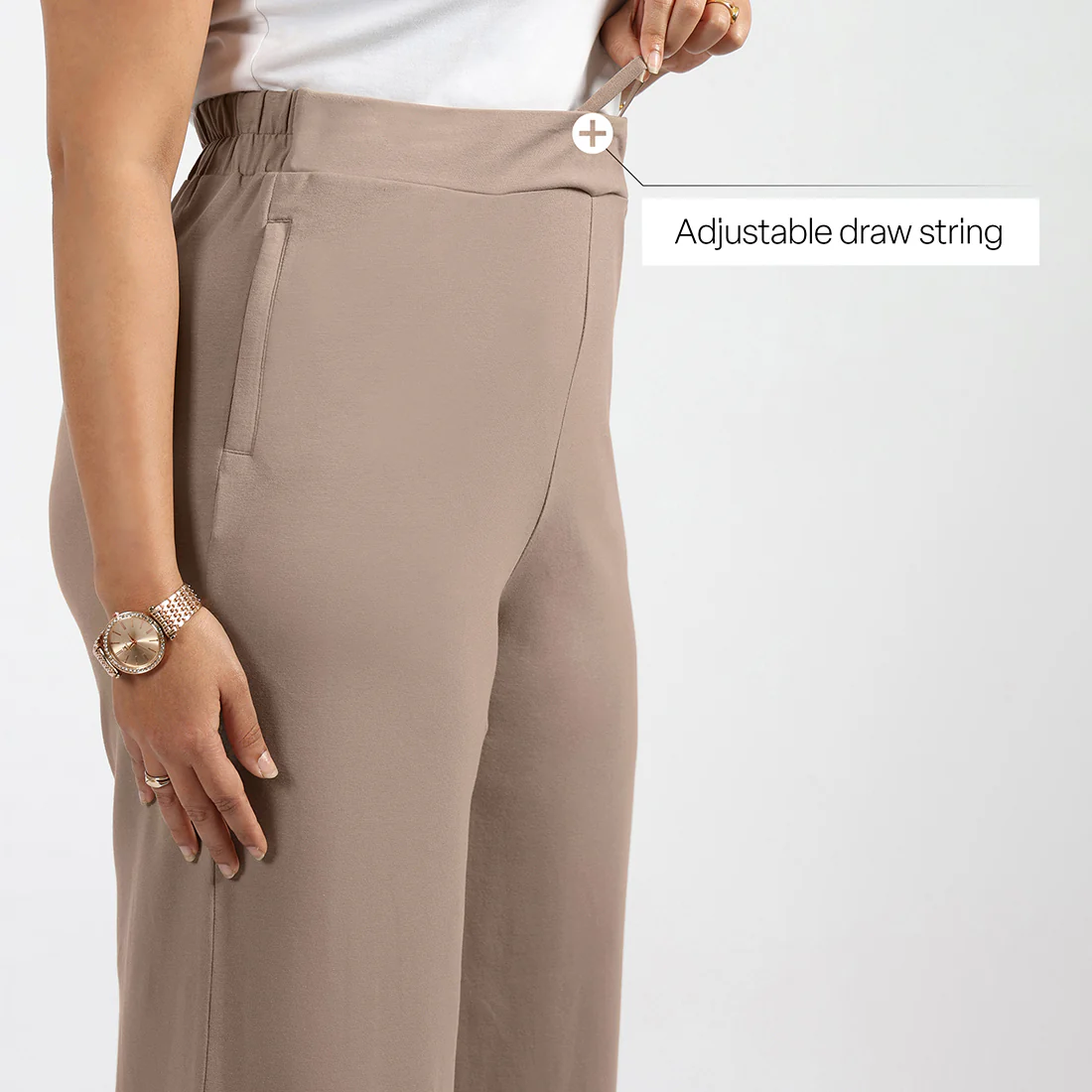 AM:PM Cotton Wide Legged Pants - Image 178