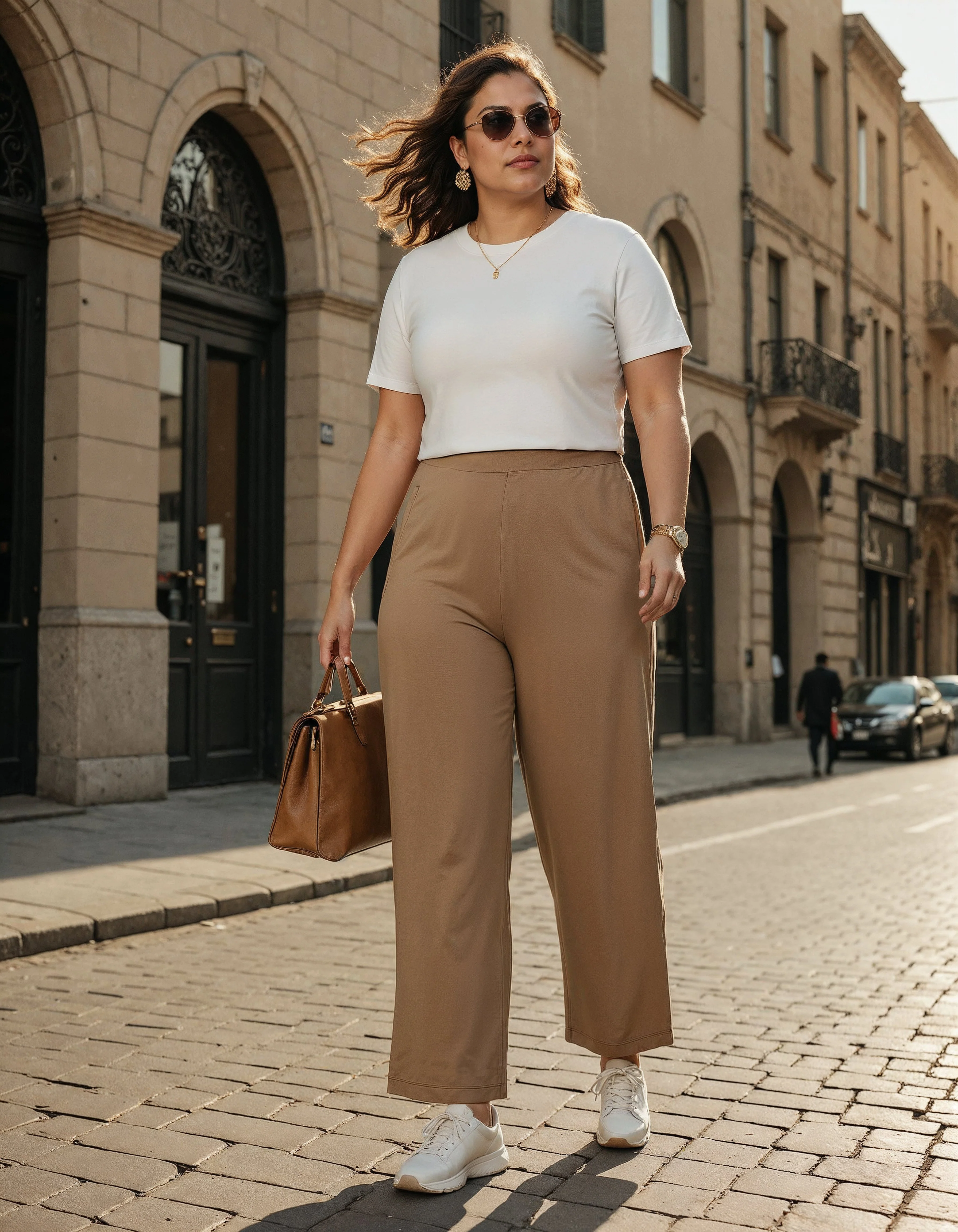 AM:PM Cotton Wide Legged Pants Tall - Image 193