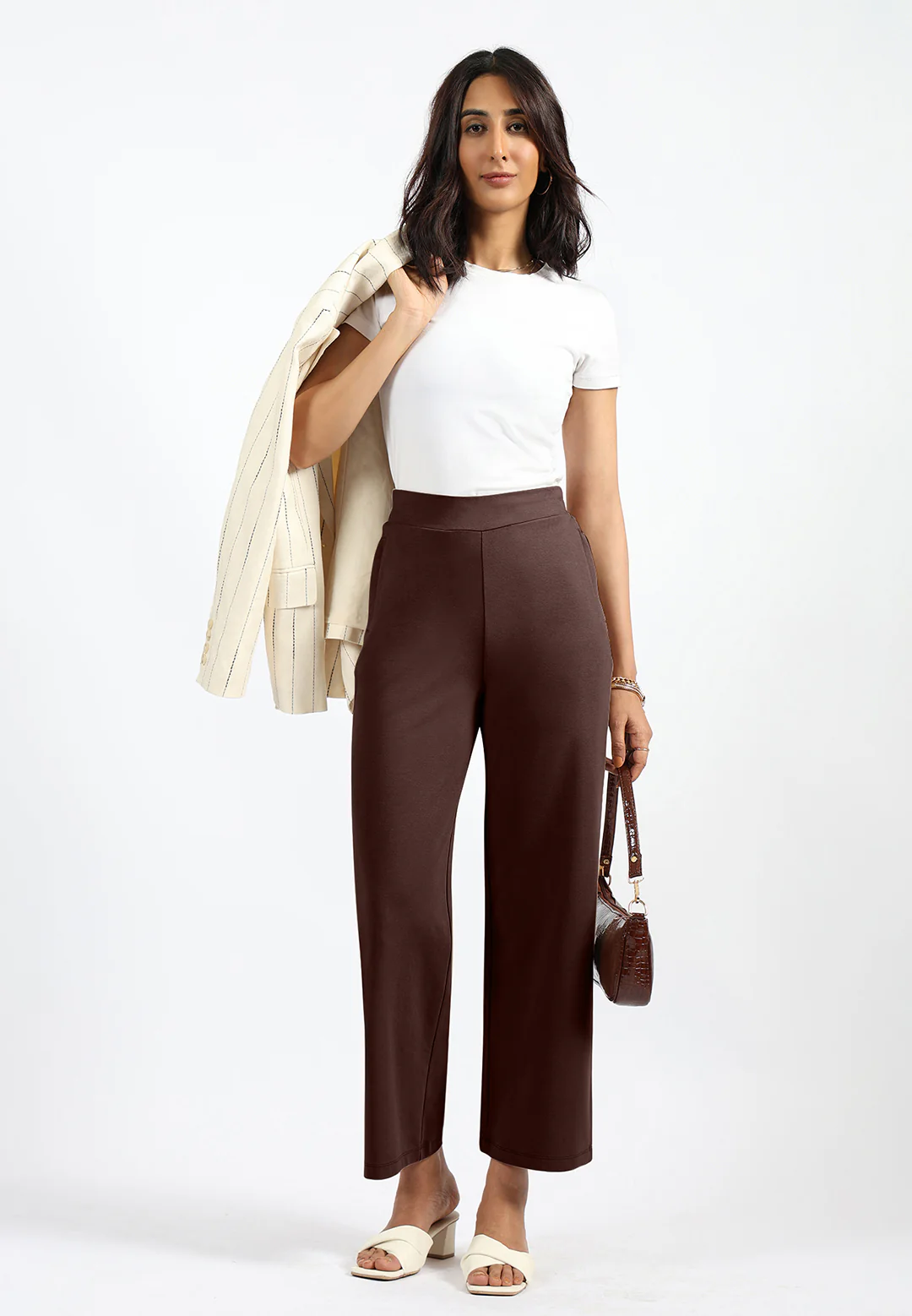 AM:PM Cotton Wide Legged Pants Tall - Image 195