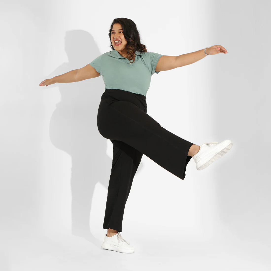 AM:PM Cotton Wide Legged Pants - Image 24