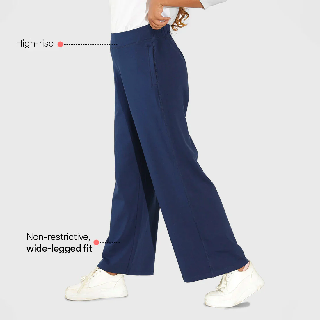 AM:PM Cotton Wide Legged Pants - Image 41