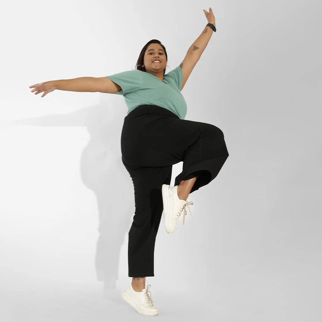 AM:PM Cotton Wide Legged Pants - Image 56