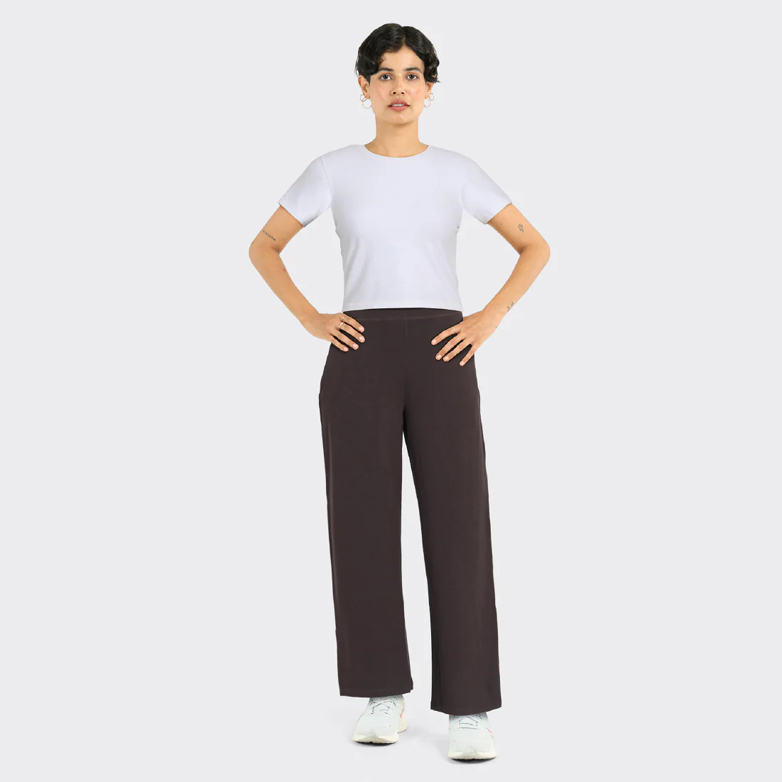 AM:PM Cotton Wide Legged Pants - Image 77