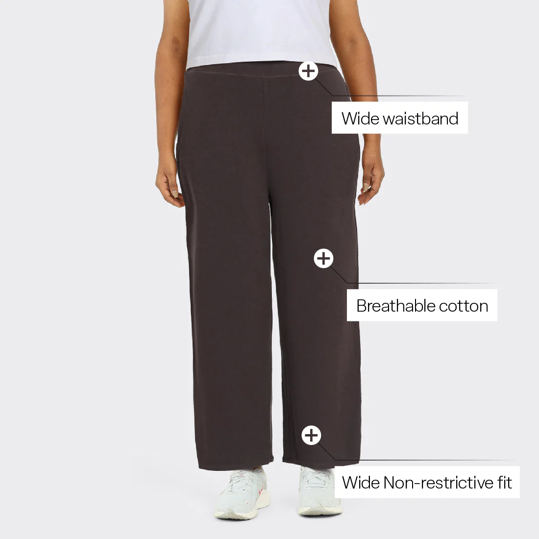 AM:PM Cotton Wide Legged Pants - Image 85